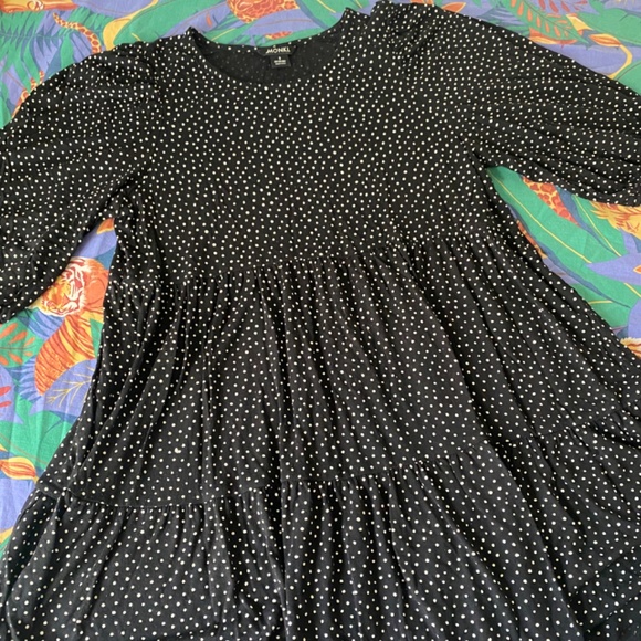 Polka dot babydoll dress - Picture 3 of 3